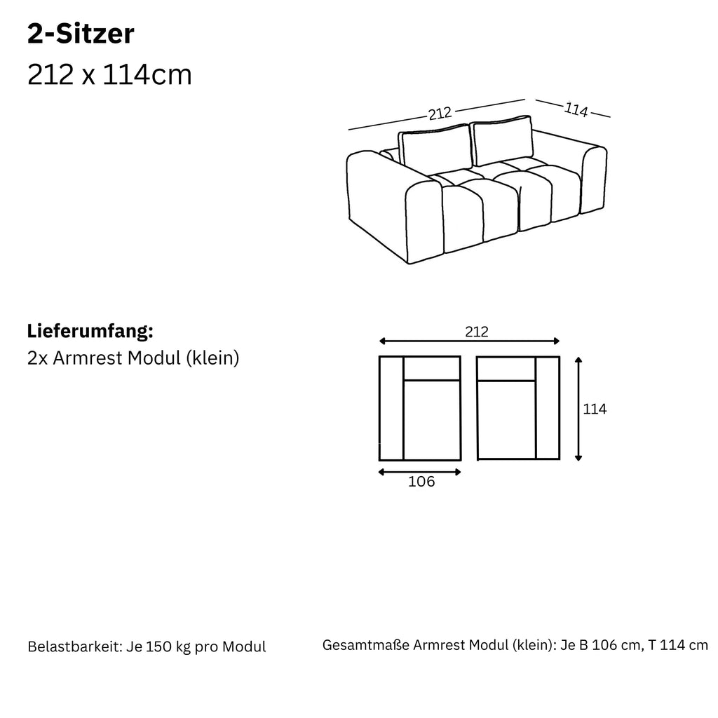 Afmetingen en modulariteit